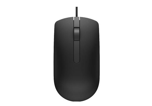 MOUSE DELL MS116 OPTICAL/WIRED/BLACK