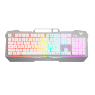 GAMING KEYBOARD AULA F3010 WIRED/BACKLIGHT/ENG/RUS/WHITE