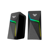 SPEAKER FOR PC AULA N521 2.0 3W/USB/RGB/BLACK