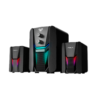 SPEAKER FOR PC AULA N189 2/1 RGB/BLACK