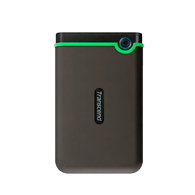 HDD EXTERNAL TRANSCEND 1TB 25M3S 2.5" USB3.0 DARK GREY WITH GREEN LINE [TS1TSJ25M3S]