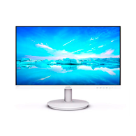 LCD PHILIPS 241V8W 23.8" IPS/1920x1080/75HZ/4MS/1xVGA/1xHDMI/WHITE