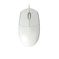 MOUSE RAPOO N100 OPTICAL/WIRED/WHITE
